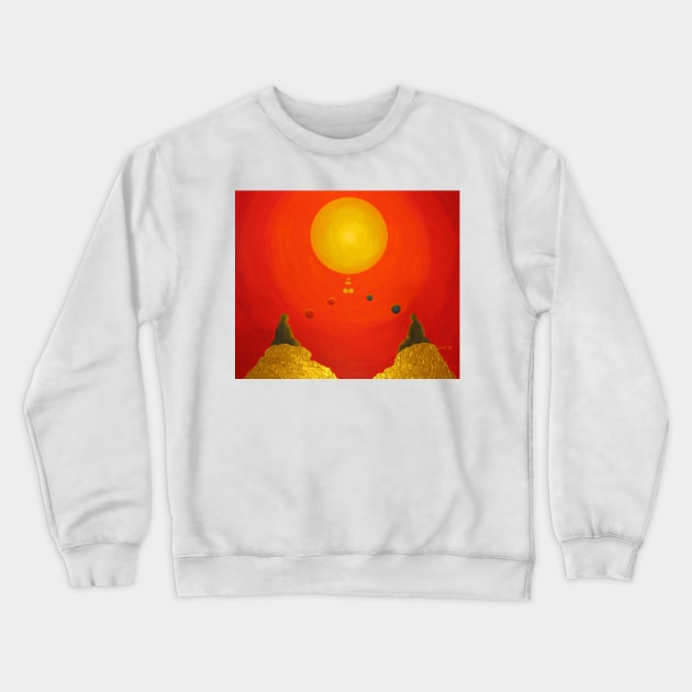 encounter Crewneck Sweatshirt by wernerszendi